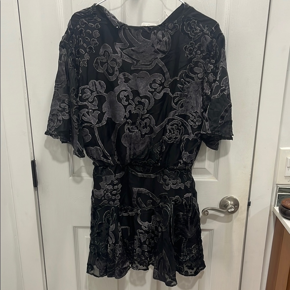 Free People velvet dress